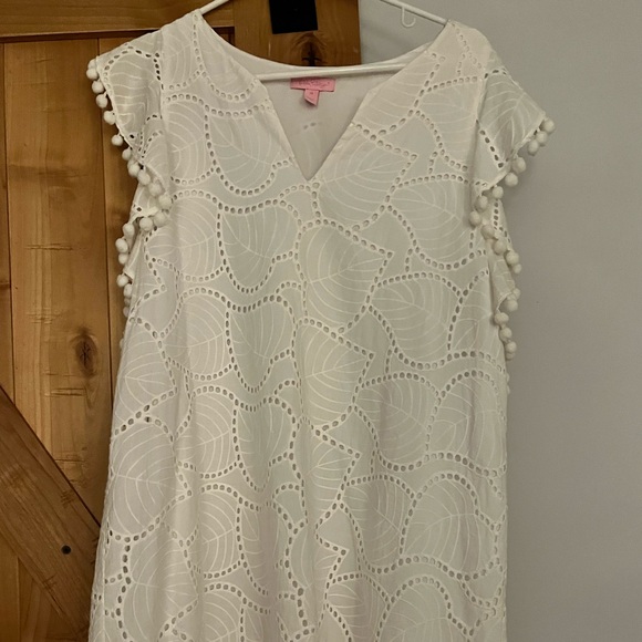 Lilly pulitzer astara shift in white - Picture 5 of 5